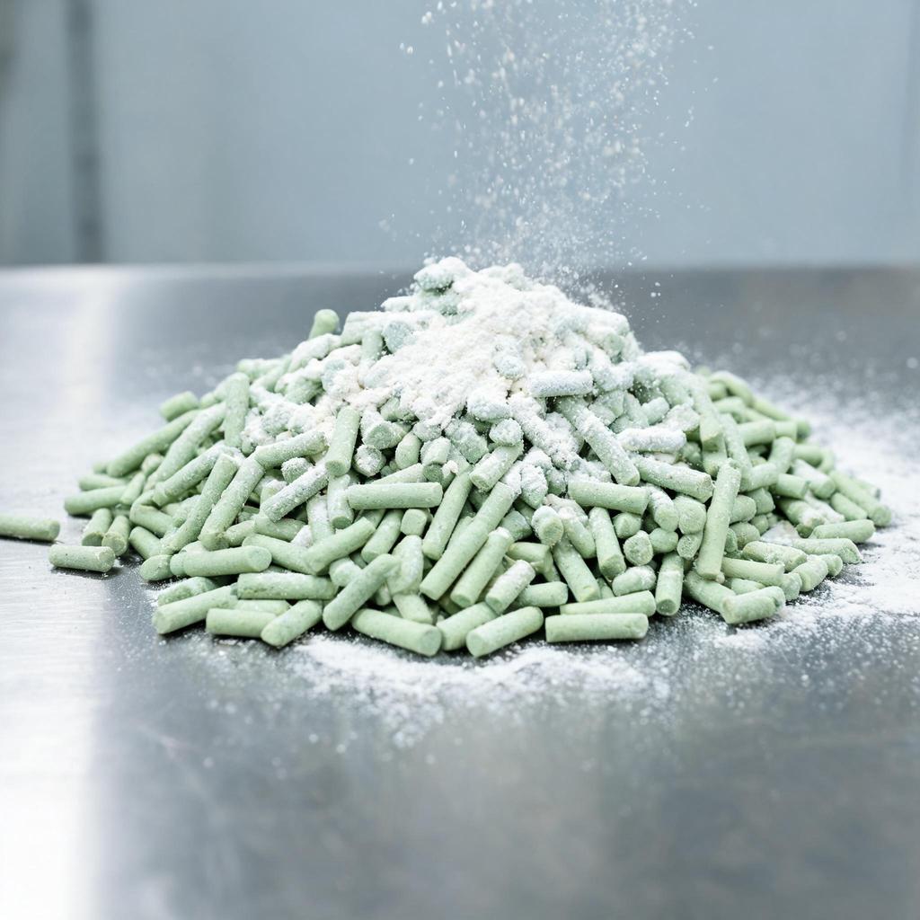 Thermodynamic Limits of Sodium Bicarbonate vs. Zinc Ricinoleate Coordination in Tofu Cat Litter Extrusion